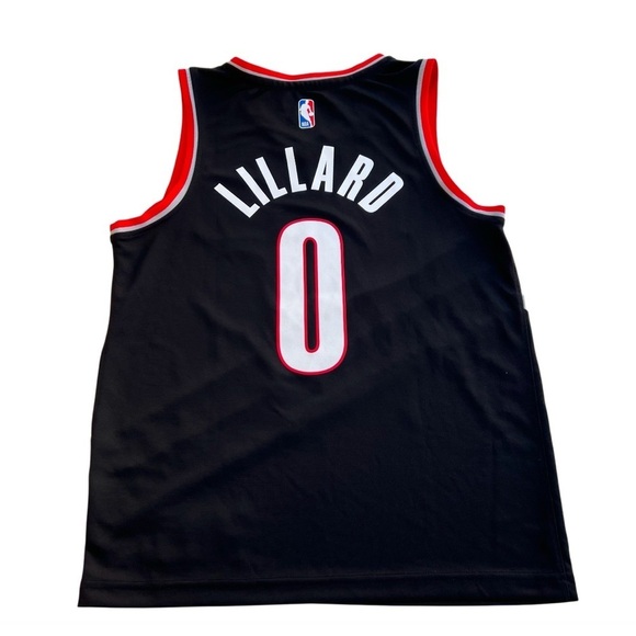 Damian Lillard Jersey Black Size Small - Picture 2 of 5